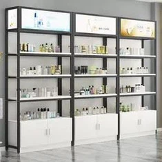 Wood Cosmetics Display Stand