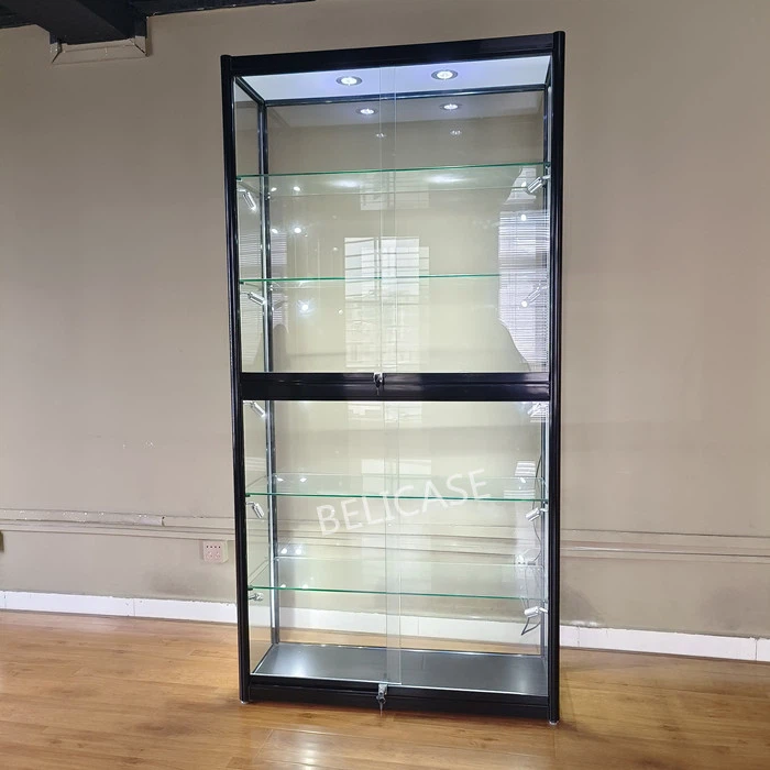 Vape Shop Glass Display Cabinet