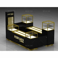 Black Luxury Perfume Kiosk